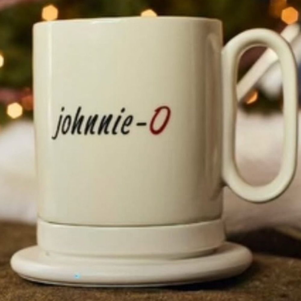 Johnnie-O White Ceramic Mug